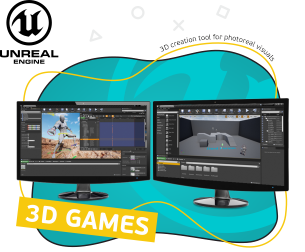 Unreal Engine 4. Игровой движок - Школа программирования для детей, компьютерные курсы для школьников, начинающих и подростков - KIBERone г. Актобе